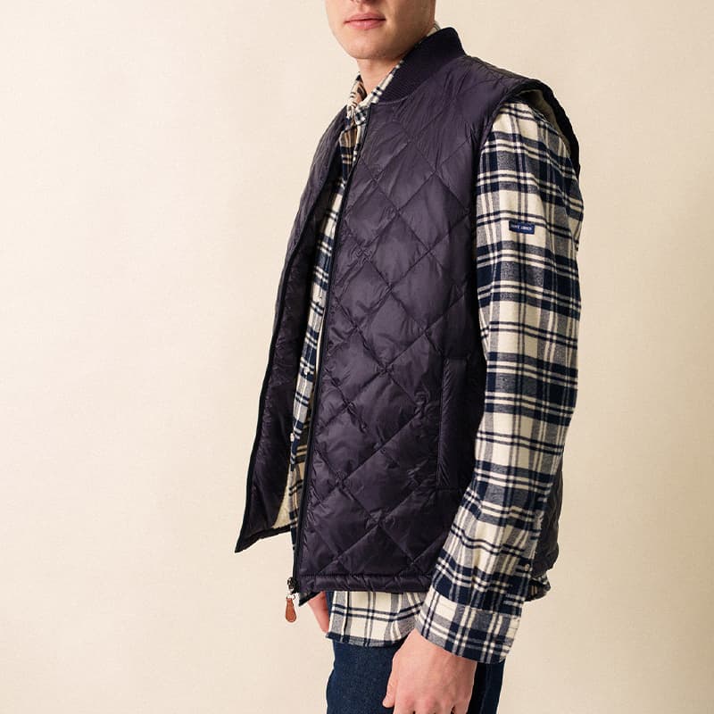 Doudoune sans manches SAINT JAMES St Pierre 4280 2XL Amiral