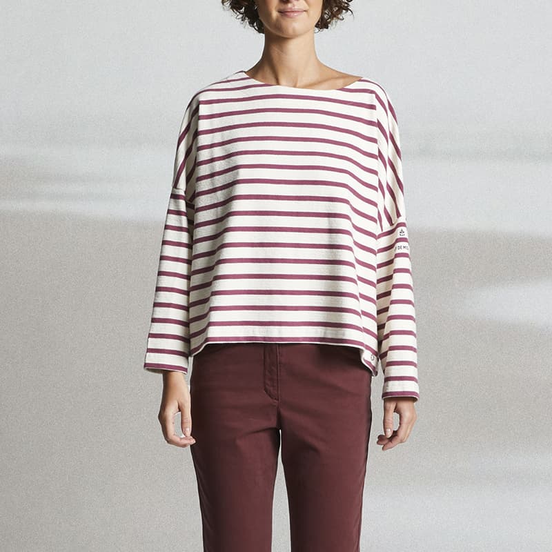 Marinière MAT DE MISAINE Maki RG 42 R391 Raye Bruyere