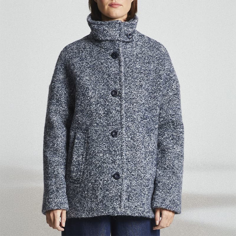 Manteau Lainage mousseux MAT DE MISAINE Felta 0 U2010 Orage 2