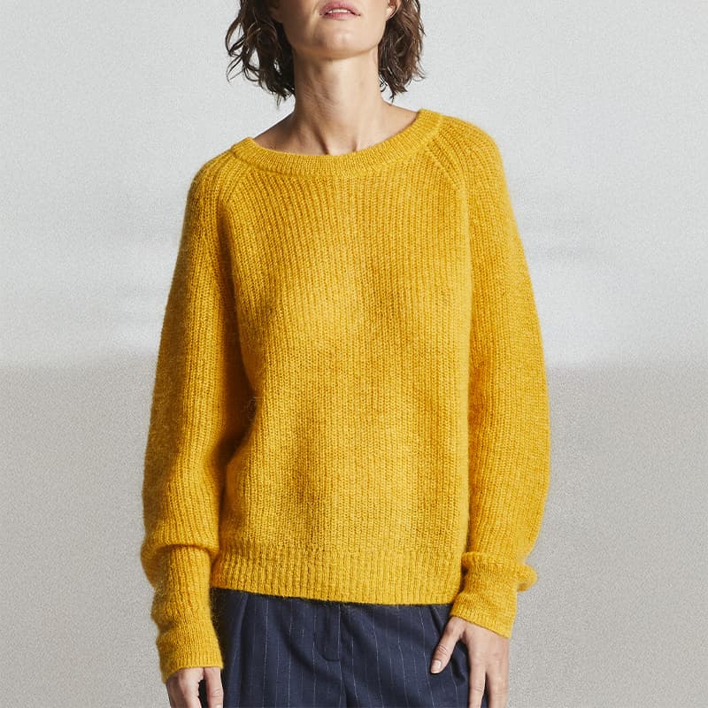 Pull MAT DE MISAINE Topazo L U811 Bouton D Or