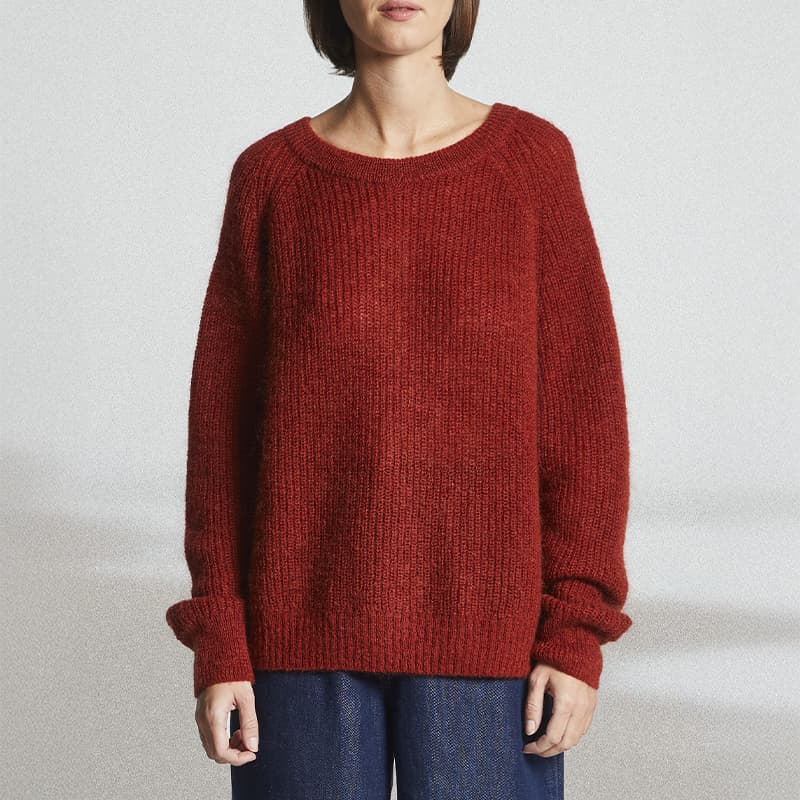 Pull MAT DE MISAINE Topazo L U708 Sienne