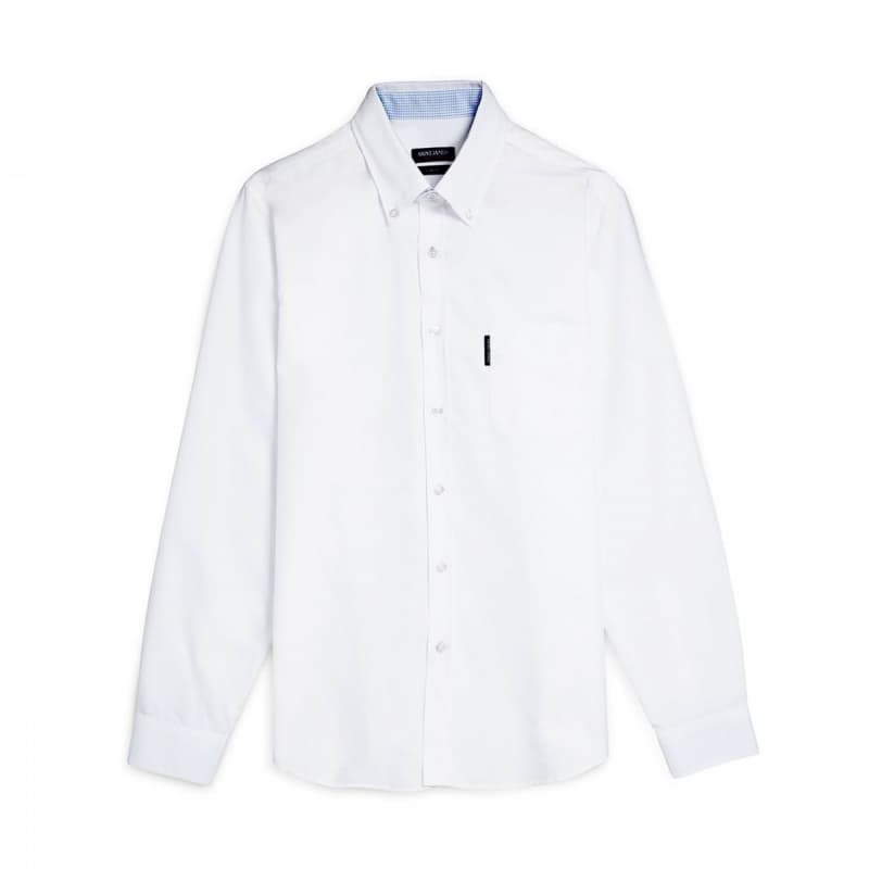 Chemise SAINT JAMES Amboise ML Blanc 4XL