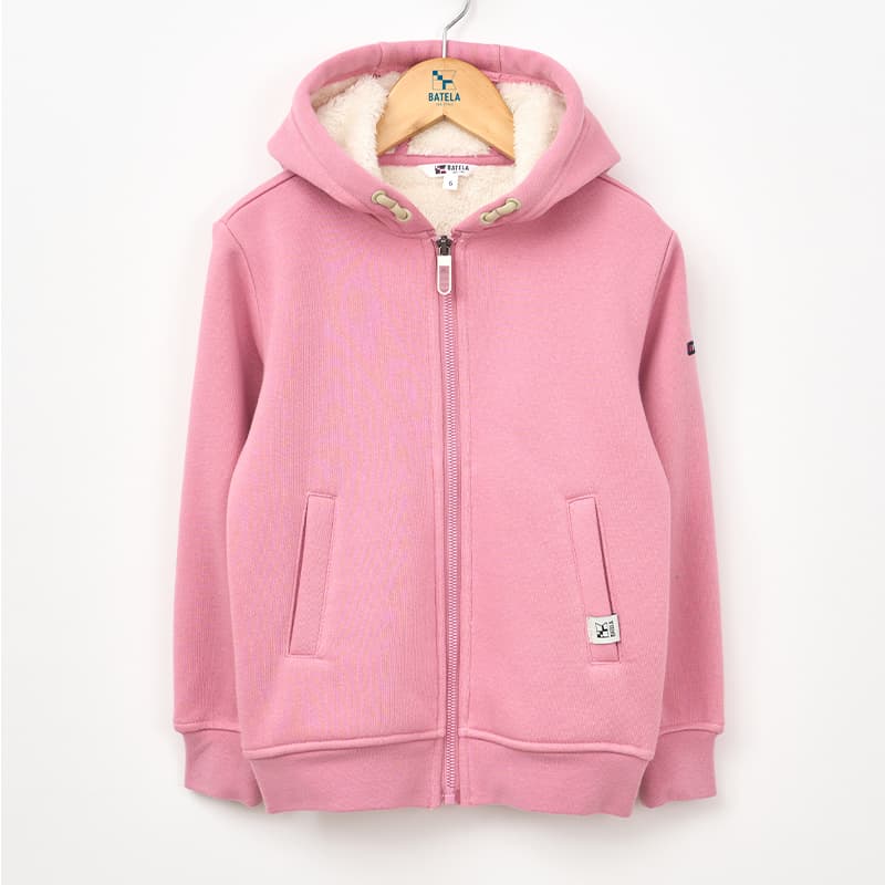 Sweat zippé doublé polaire BATELA N1941 6 Ans LL Lilas