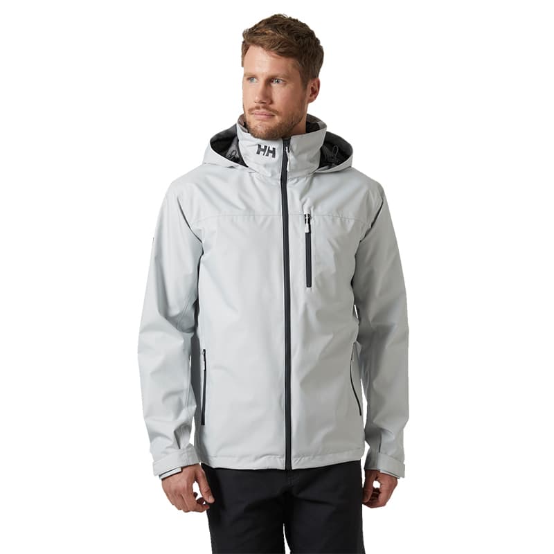 Veste imperméable HELLY HANSEN Crew Hooded Sailing 2.0 XL 853 Grey Fog