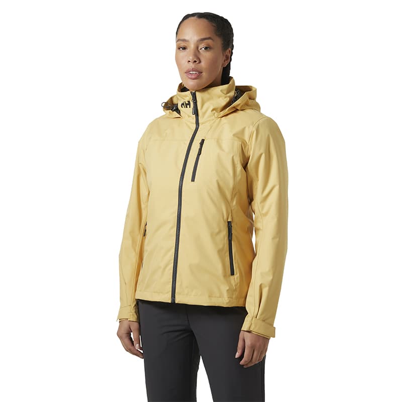 Veste imperméable doublée polaire HELLY HANSEN W Crew Hooded Midlayer 2.0 2XL 389 Sand