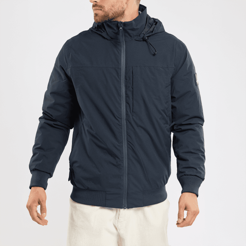 Blouson imperméable doublé polaire BERMUDES Hataway 4XL b204 Navy