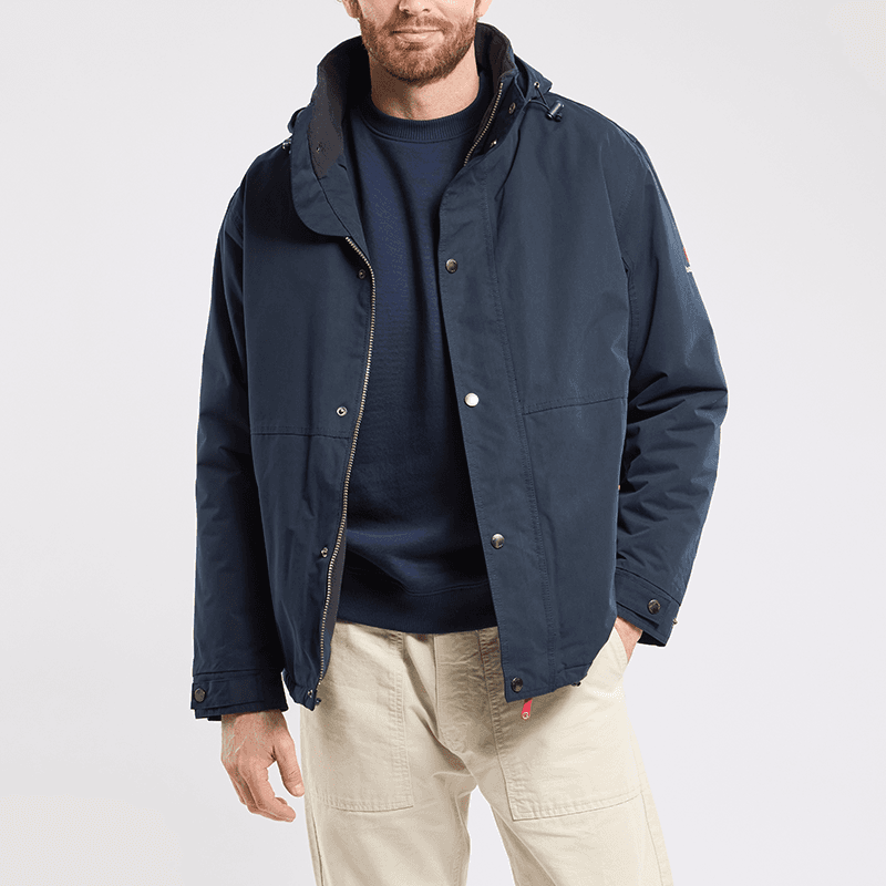 Parka imperméable doublée polaire BERMUDES Hot M b204 Navy