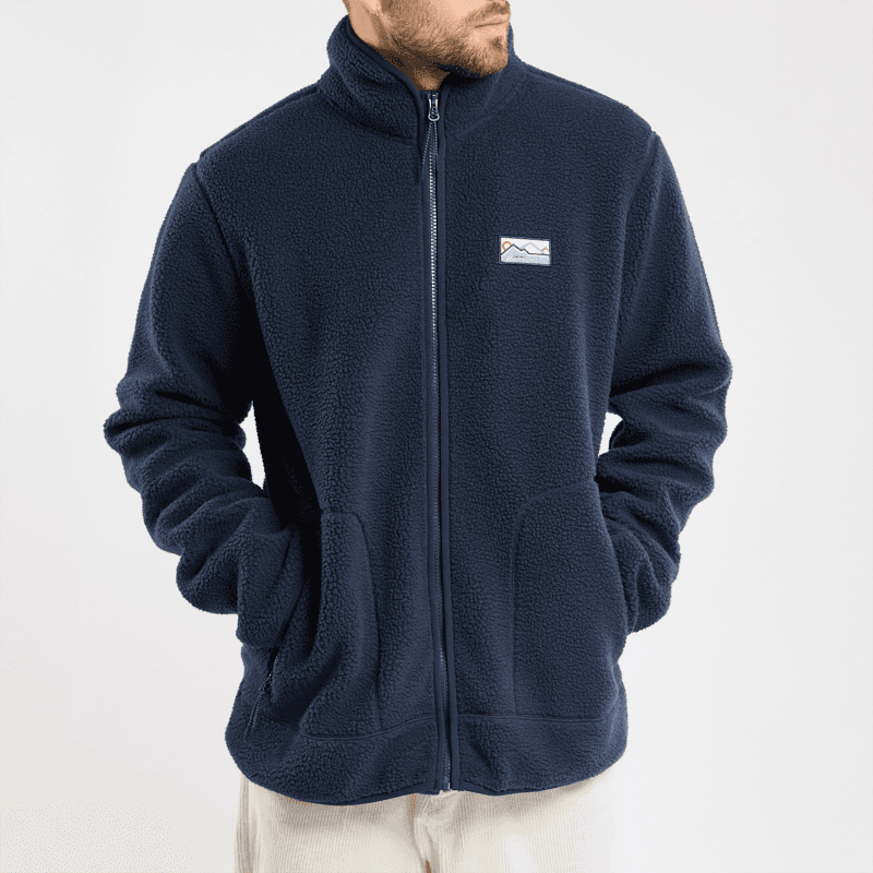 Veste polaire moutonnée BERMUDES Paterson XL B204 Navy