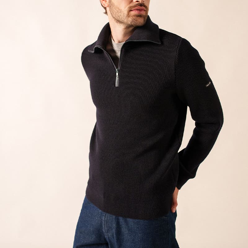 Pull SAINT JAMES Cotentin L Navy
