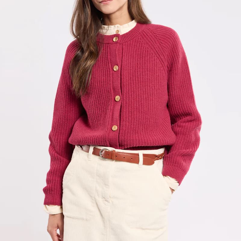 Cardigan ARMOR-LUX 74220 3 096 Framboise