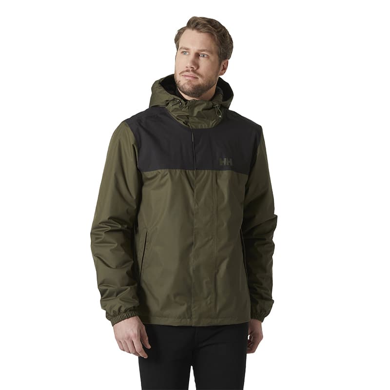 Veste imperméable doublée polaire HELLY HANSEN Vancouver fleece lined 54269 M 431 Utility Green