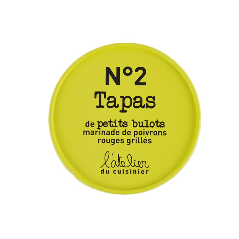 Tapas n°2 Petits bulots & marinade de poivrons rouges grillés L'ATELIER DU CUISINIER