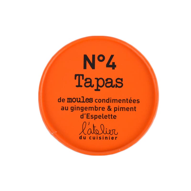 Tapas n°4 Moules condimentées au gigembre & piment d'Espelette L'ATELIER DU CUISINIER