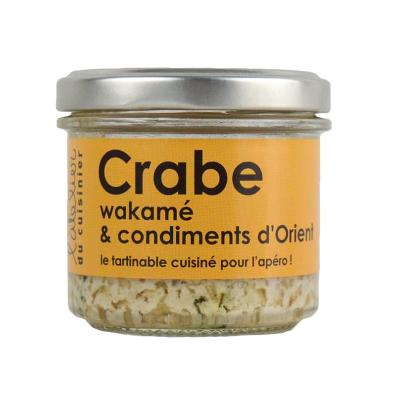 Rillettes de Crabe au Wakamé L'ATELIER DU CUISINIER