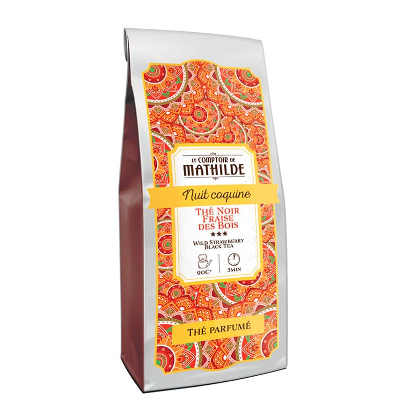 Thé noir saveur fraise des bois LE COMPTOIR DE MATHILDE - Nuit coquine