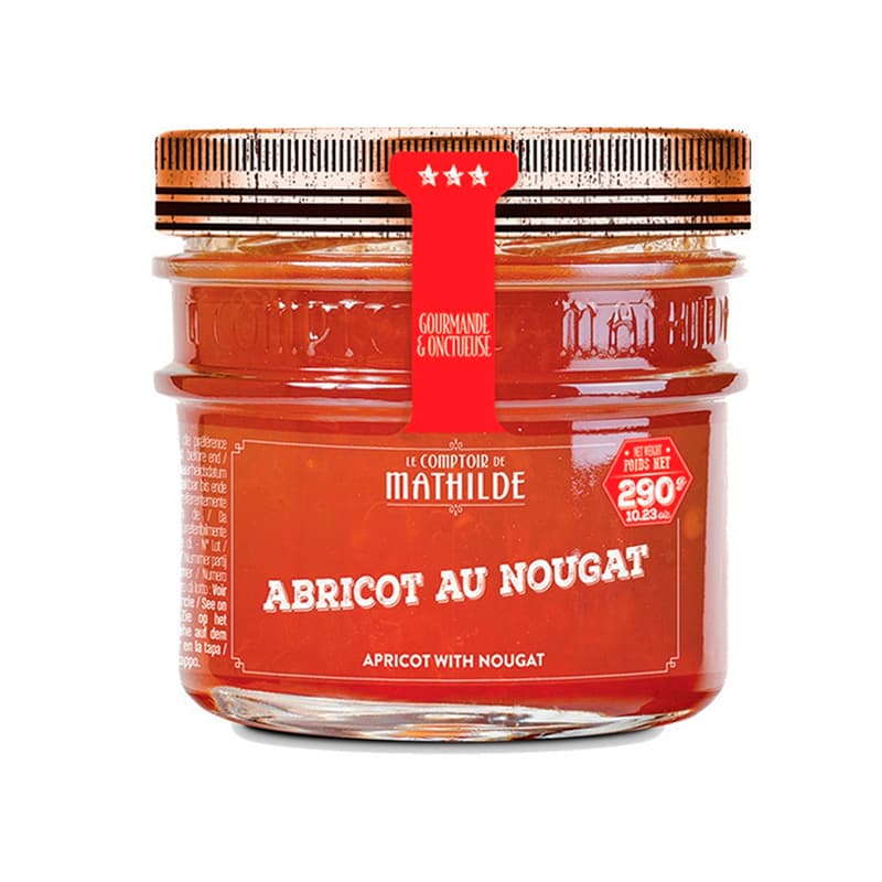 Confiture LE COMPTOIR DE MATHILDE - Abricot au Nougat