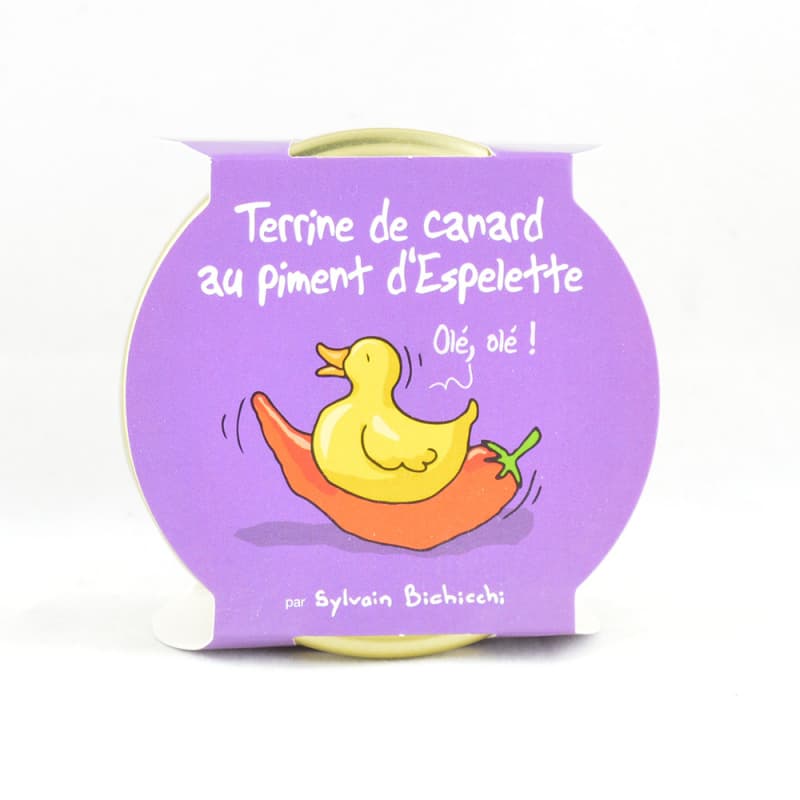 Terrine de Canard au piment d'Espelette CONSERVERIE DES SAVEURS