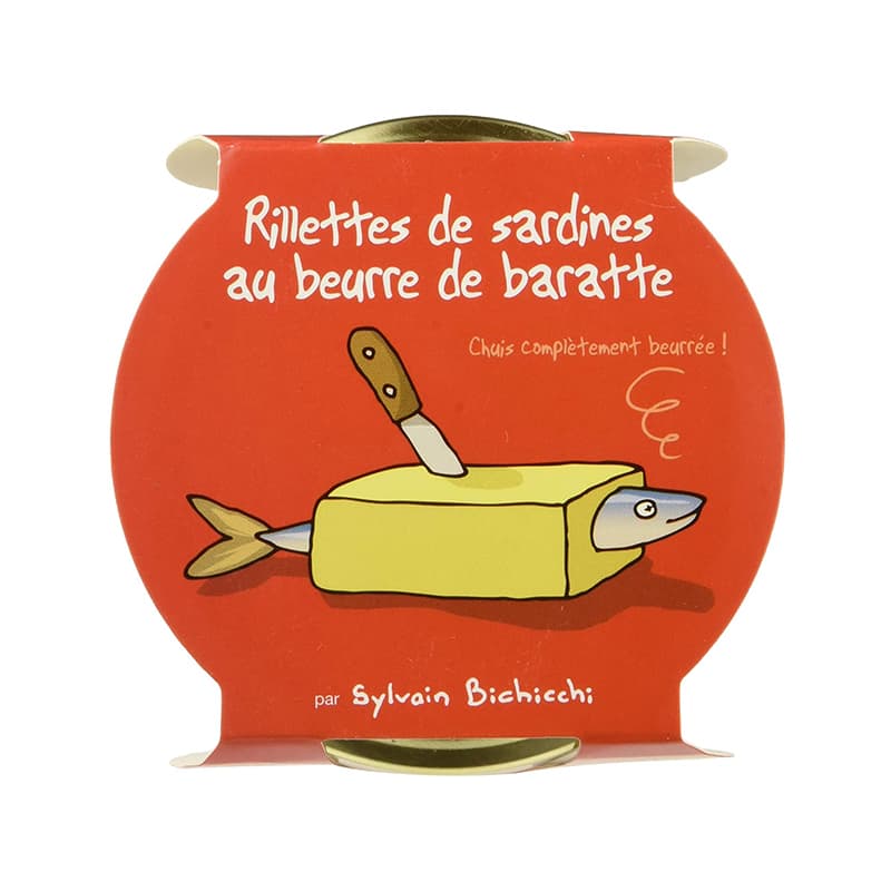 Rillettes de sardines au beurre de baratte CONSERVERIE DES SAVEURS