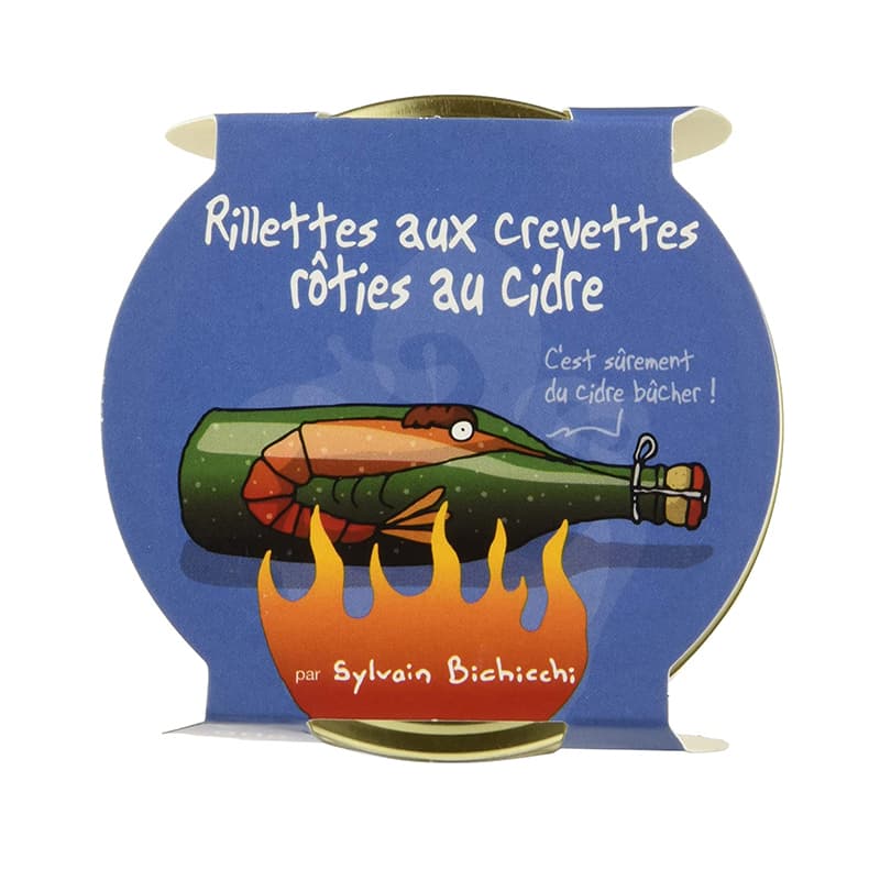 Rillettes de Crevettes rĂ´ties au Cidre CONSERVERIE DES SAVEURS