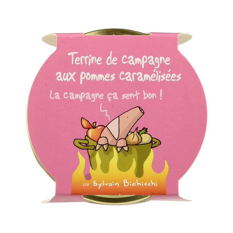 Terrine de Campagne aux Pommes caramélisées CONSERVERIE DES SAVEURS