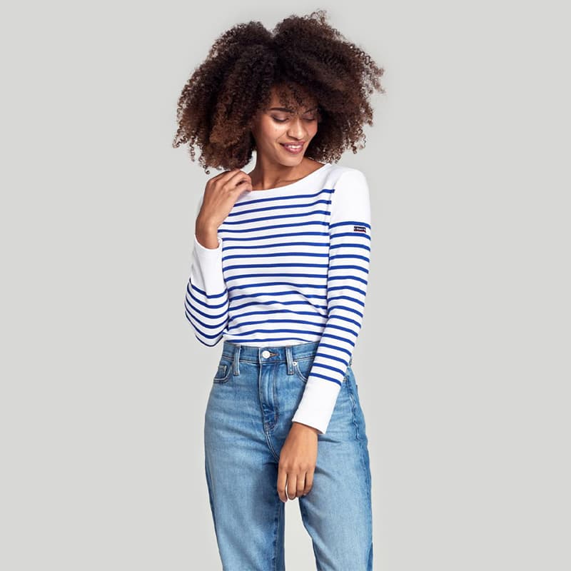 Marinière ARMOR-LUX Amiral 0 Blanc/Etoile