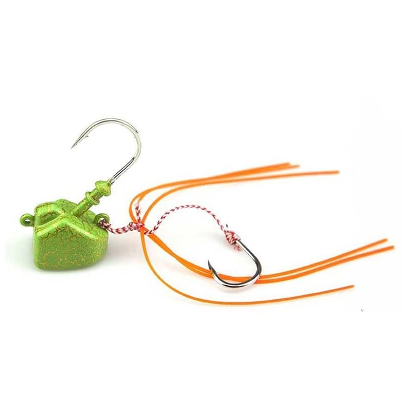 Leurre PESCANAUTIC appât Tenya Jigsten 15 g Vert Liseret Doré