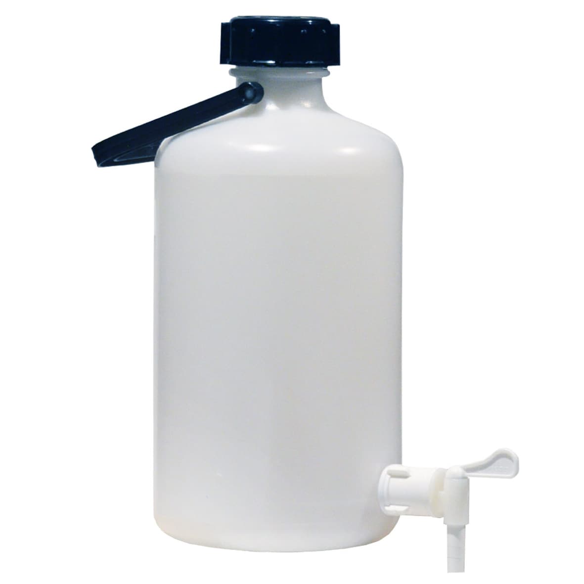 Bidon jerrican de transport 10 litres translucide avec robinet