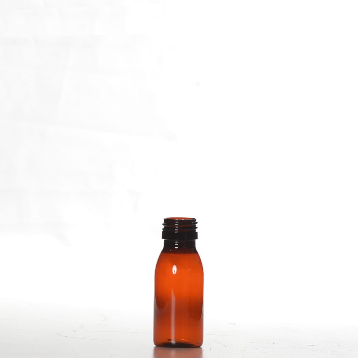 Flacon PET ambré 60 ml