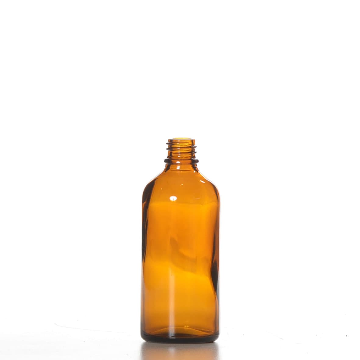 Flacon verre ambré 100 ml