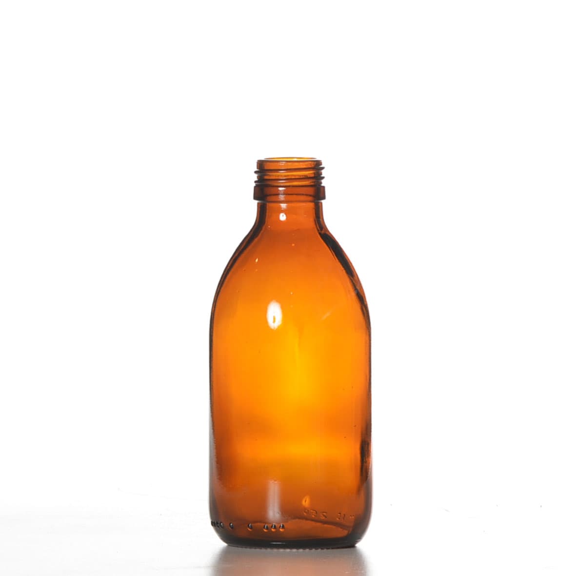 Flacon verre ambré 250 ml