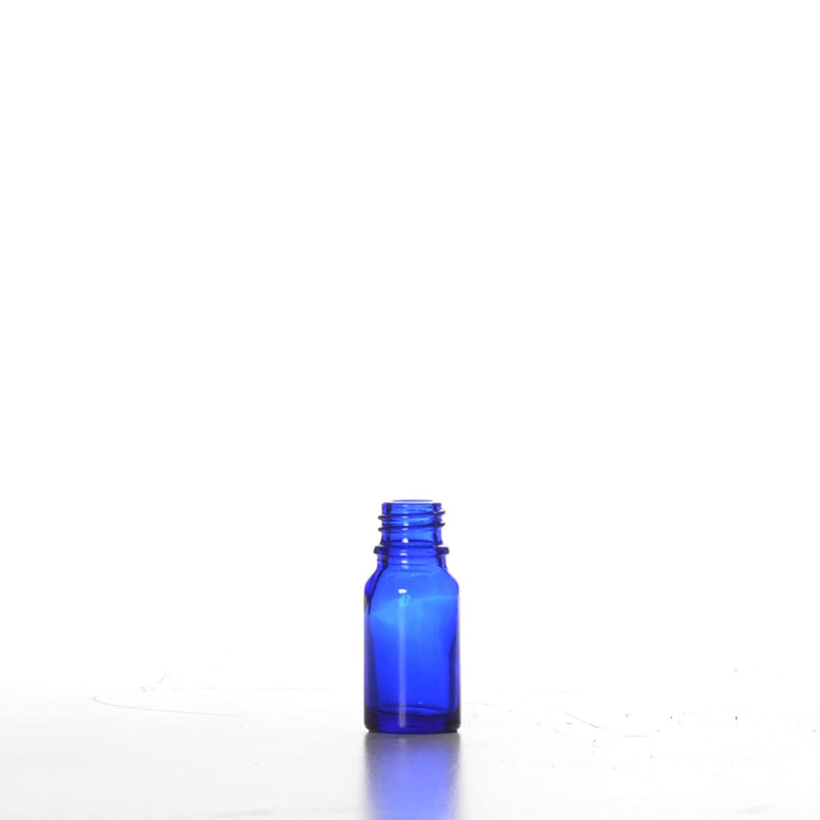 Flacon verre bleu 10 ml