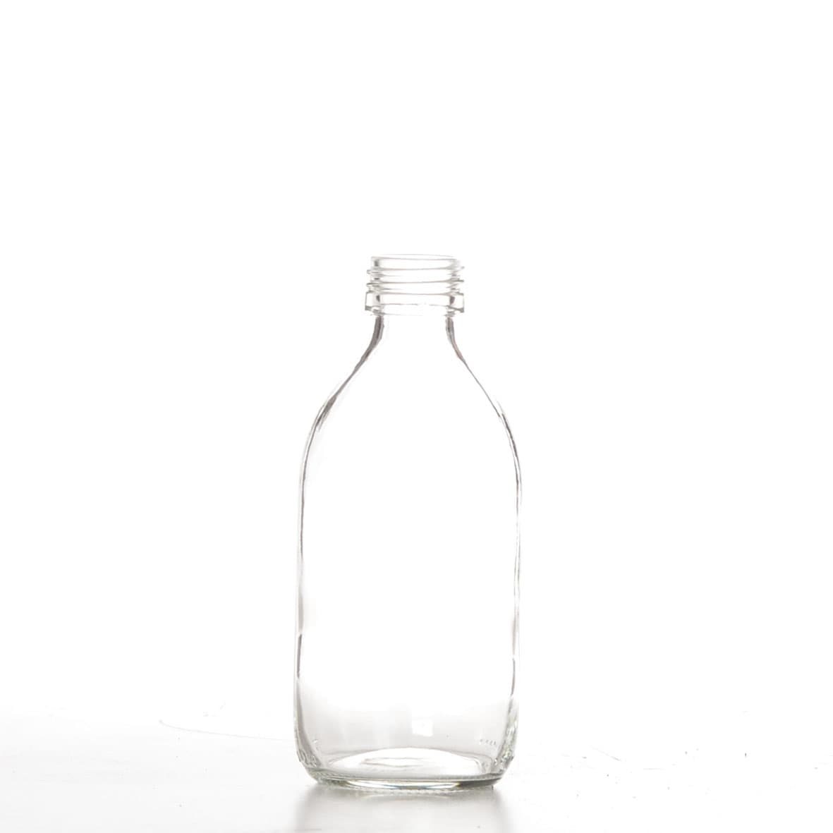 Flacon verre transparent 250 ml