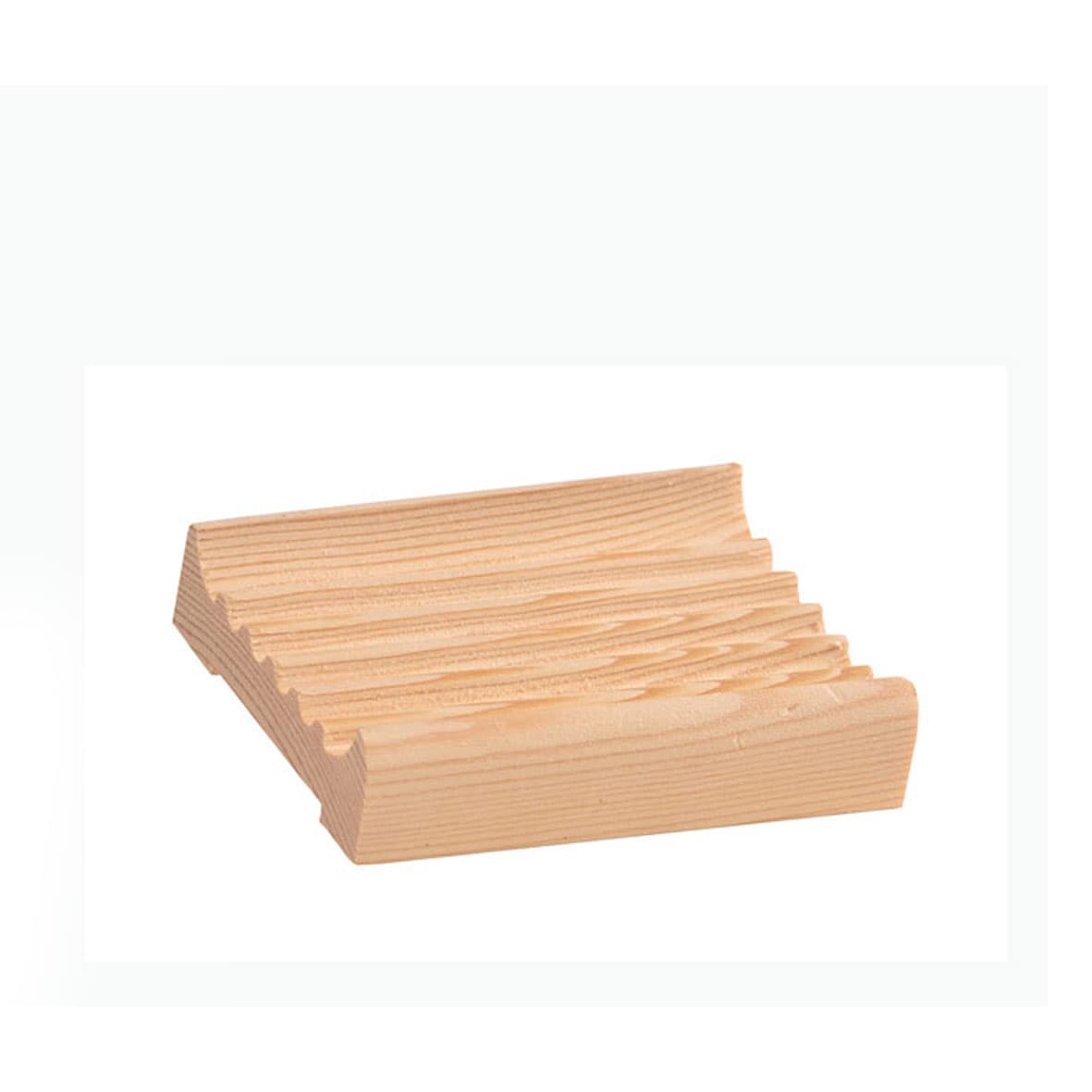 Porte savon en bois naturel