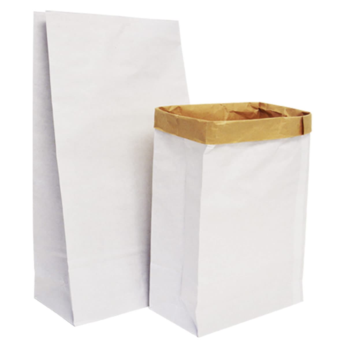 Sac papier kraft alimentaire double paroi 32 litres 31,5 x 16 x 64 cm - Lot de 25