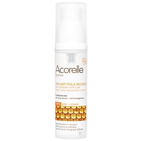 Soin 100% bio à l'extrait de miel anti-poils incarnés en spray – Acorelle