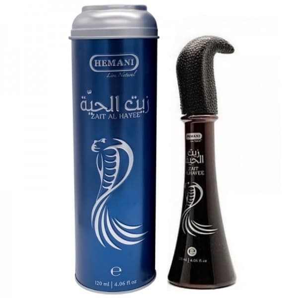 Huile de serpent pour cheveux Zait Al Hayee - Hemani - 65/120/250 ml 120 ml
