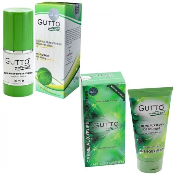 Pack GRAND: Crème 150ml & Huile 50ml aux œufs de fourmis - GUTTO