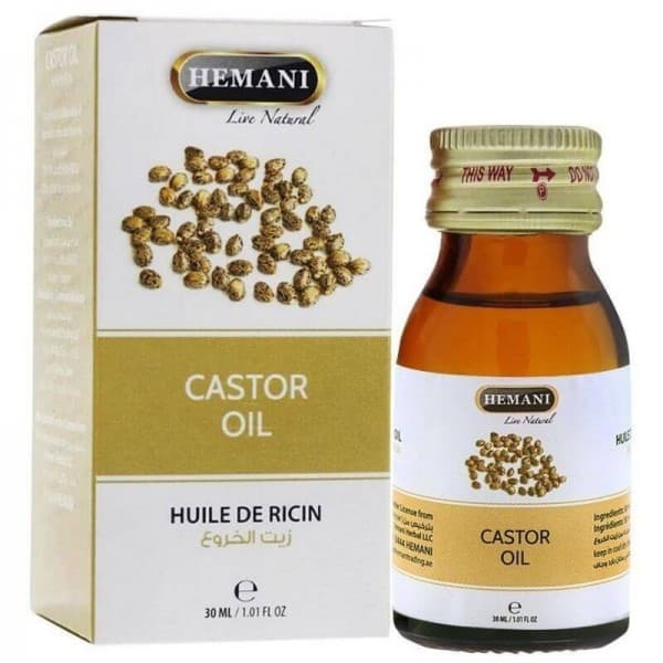 Huile de ricin pour cheveux et corps - Hemani 30 ml