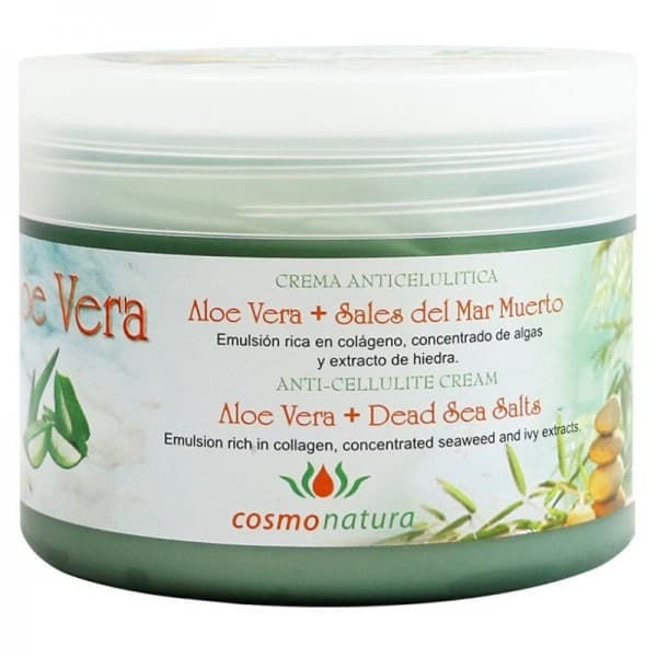 Crème Anti-Cellulite à l'Aloe Vera et aux Sels de la Mer Morte Bio