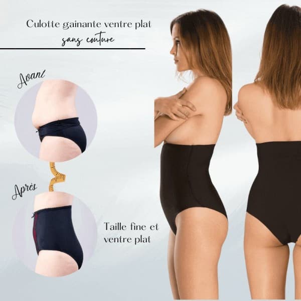 Culotte gainante ventre plat sans couture L