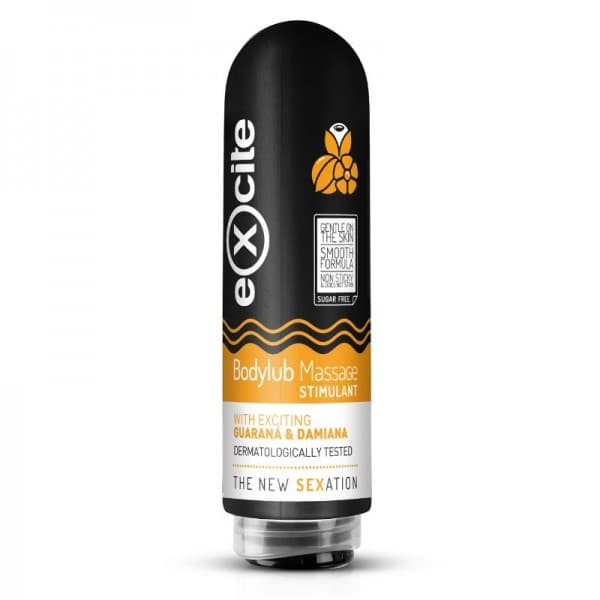 Gel 2en1 lubrifiant et massage stimulant Excite - The New Sexation A l'Aloe Vera Bio