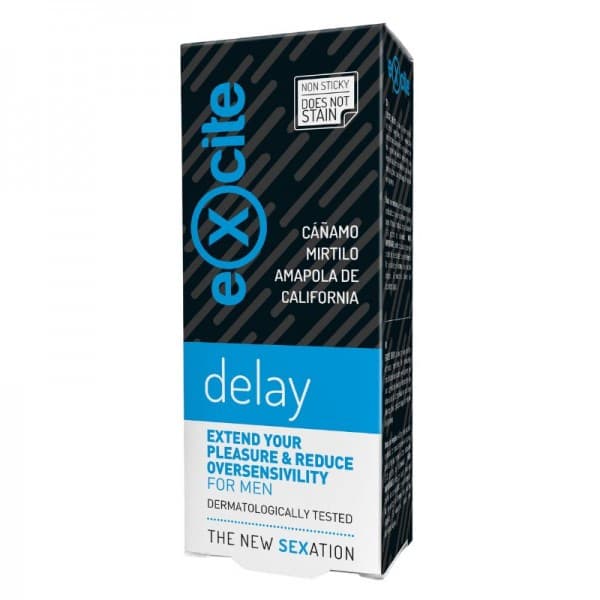 Gel Prolongateur masculin Excite Delay - The New Sexation