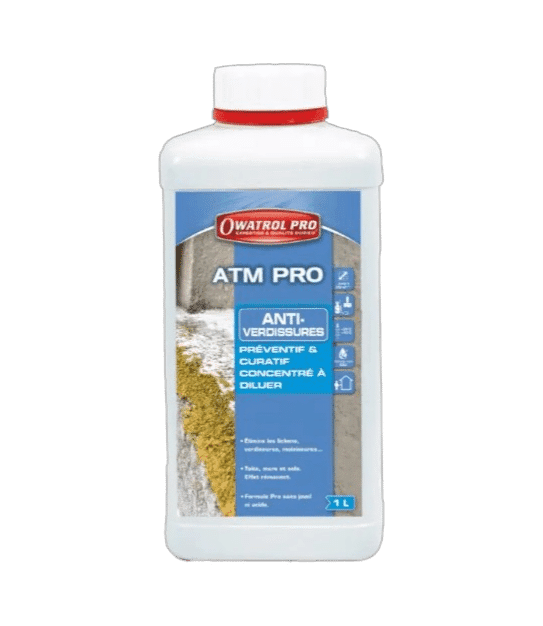 Anti-mousse Anti-algues rouges Anti-verdissures - ATM Pro - OWATROL