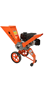 Benzin-Holzhäcksler 6 PS 208 cm³ 4-Takt Astdurchmesser bis 50 mm Direktantrieb Wendemesser