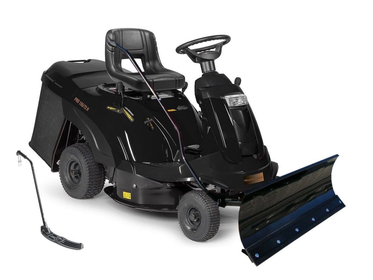 Black Edition Pro 155/72 H Aufsitzmäher mit Schneeschild 100
