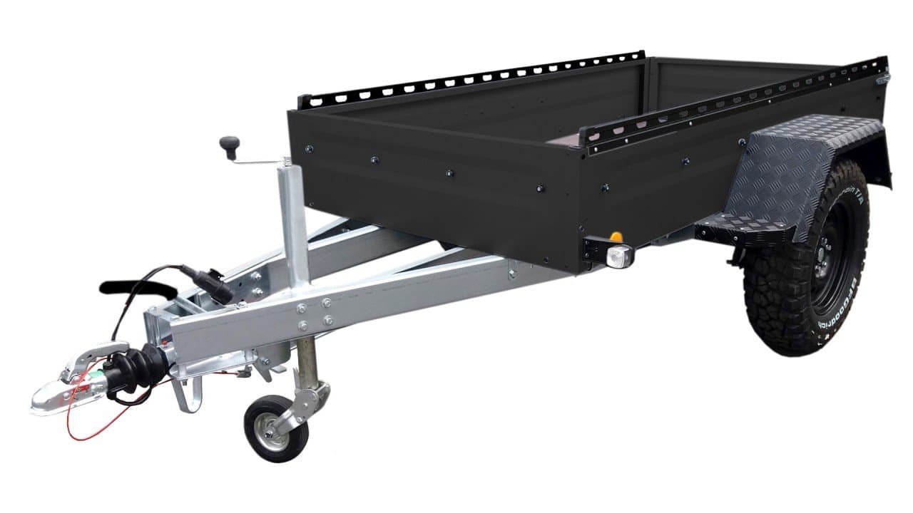 Böckmann/TPV TL-EB2 Geländewagenanhänger, schwarz, 1000 kg