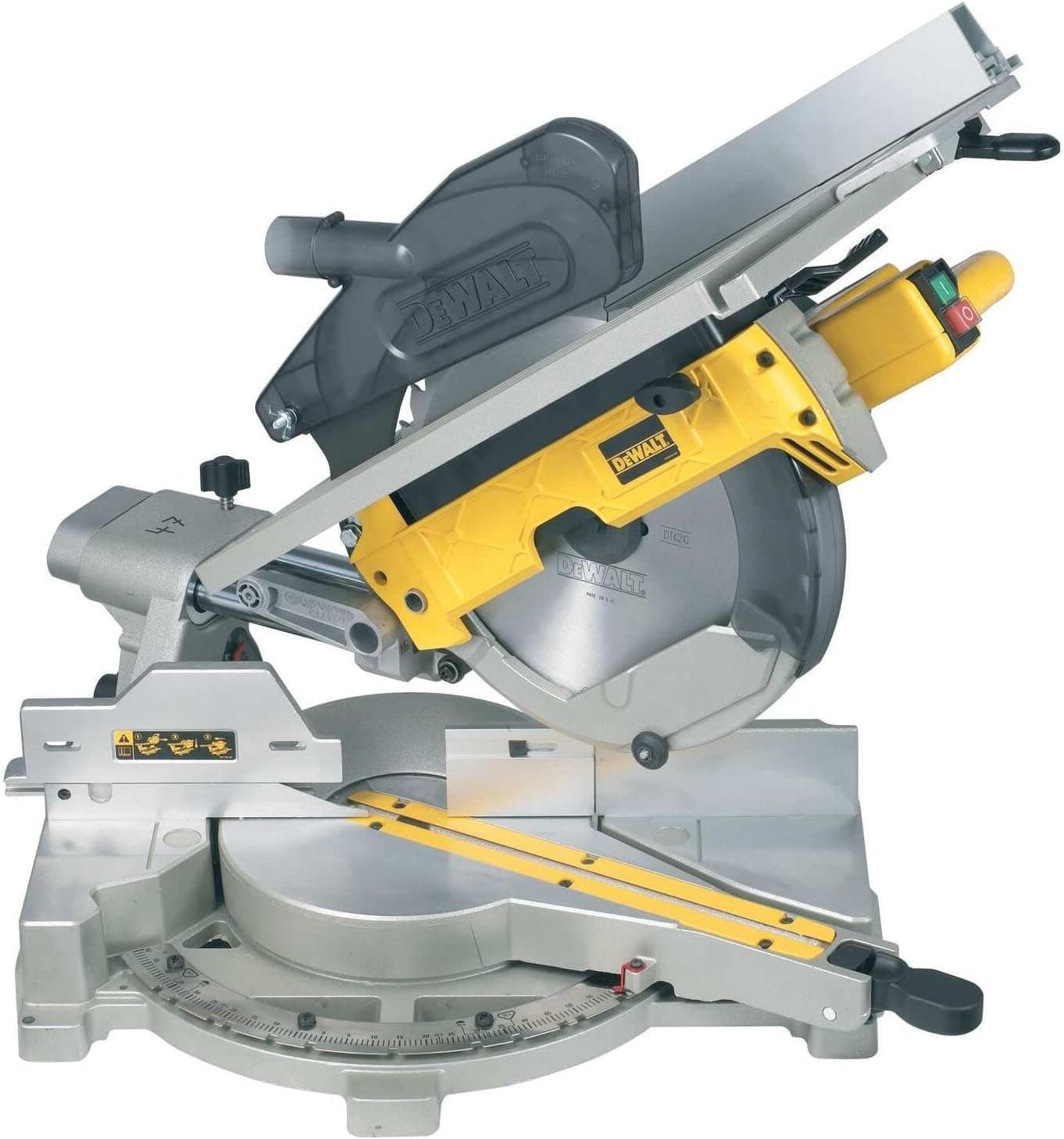 DEWALT D27111-QS Tisch-Gehrungssäge, 305 mm, 1500 W