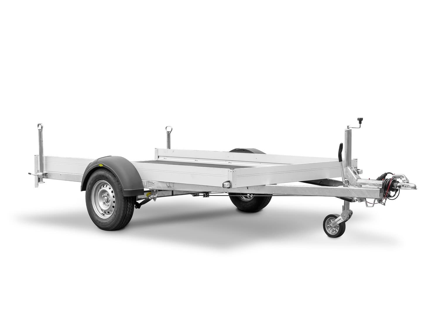 Humbaur-Autotransportanhänger KFT153117 mit zwei Rampen