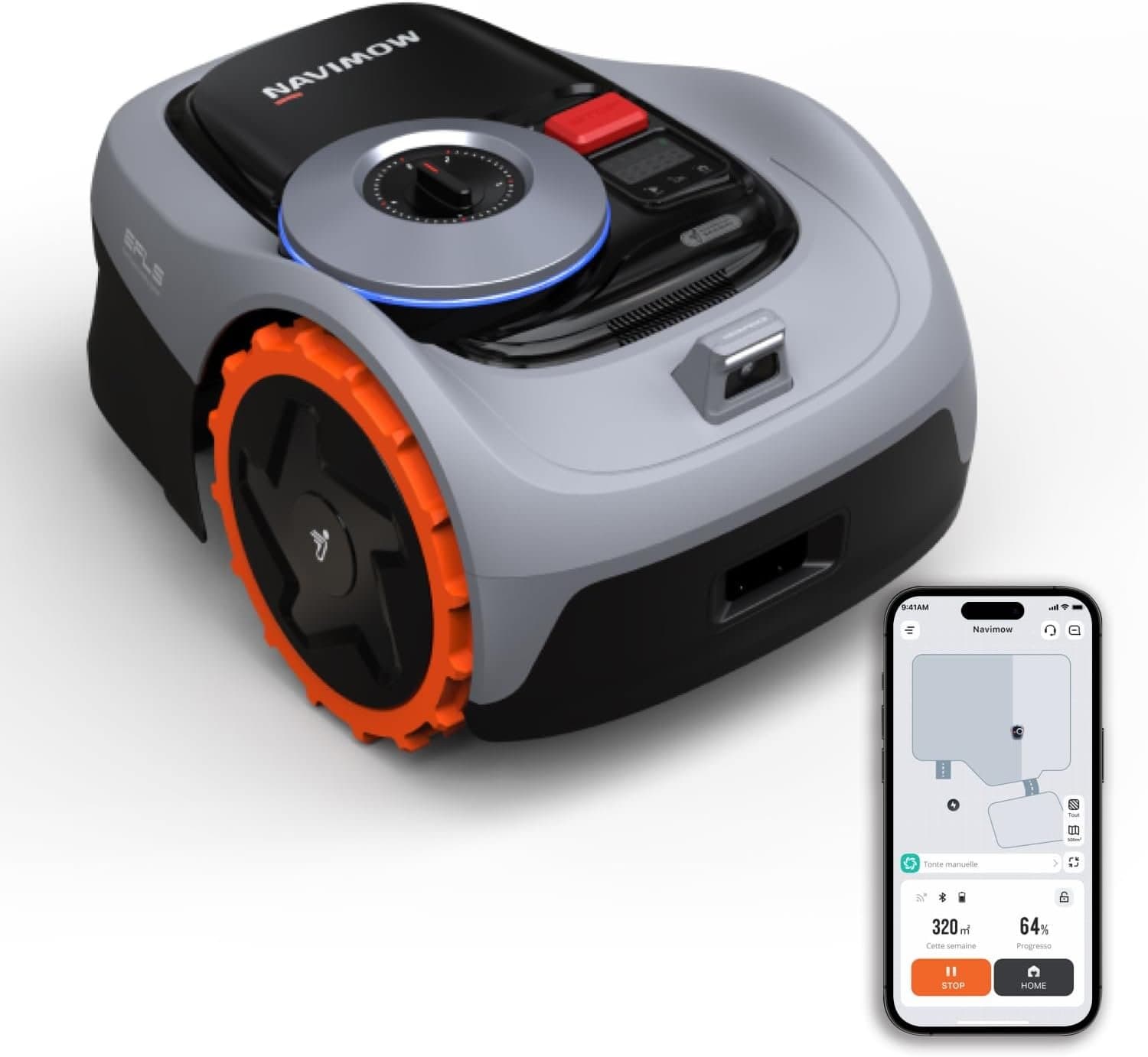 Mähroboter für 500 m² ohne Begrenzungskabel
