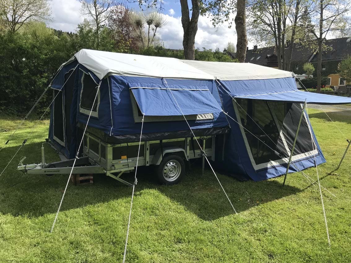 SNUGCAMP-Anhängerzelt „Large“ mit Vorzelt